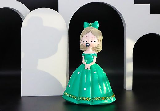 蝴蝶結(jié)泡泡公主擺件定制