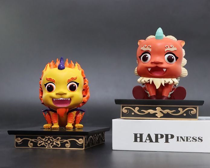 獬豸卡通創(chuàng)意潮玩擺件