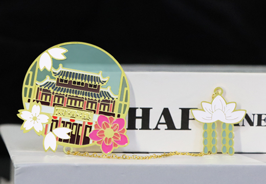 明清宮苑金屬書簽定制