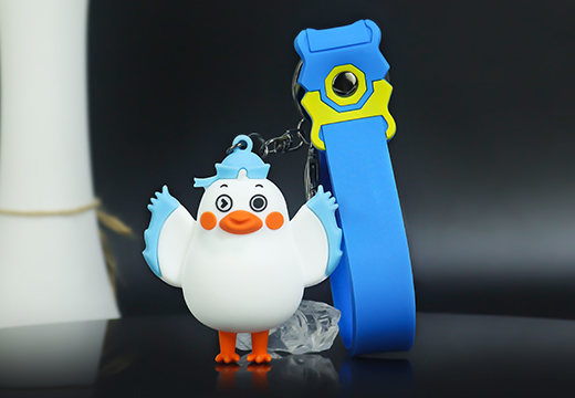 小海鷗軟膠鑰匙扣定制