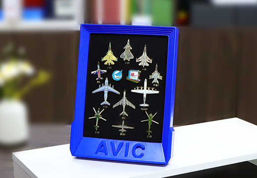 航空航天金屬徽章套裝定制