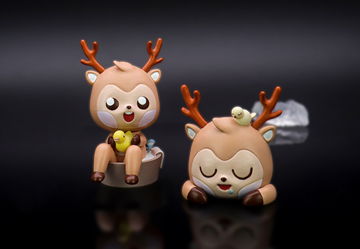 小鹿樹脂公仔擺件定制