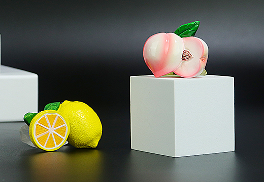 仿真水果立體冰箱貼定制