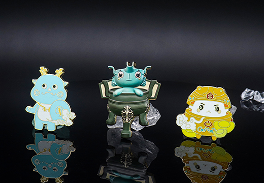 博物館文創(chuàng)金屬徽章定制