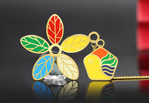 鋅合金鏈條金屬書(shū)簽定制