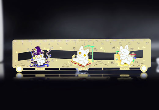 山海經(jīng)旋轉(zhuǎn)書(shū)簽尺子定制