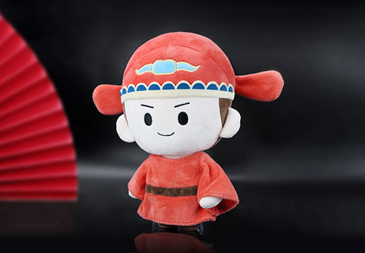 狀元郎毛絨公仔玩偶擺件定制