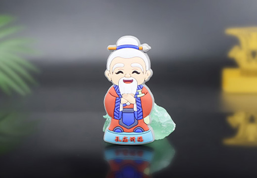 孔廟軟膠磁吸冰箱貼定制