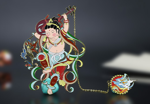 敦煌金屬鏤空書簽定制