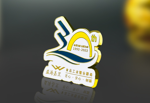 企業(yè)金屬琺瑯徽章定制