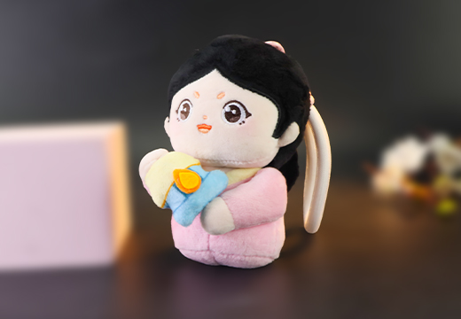 長信宮燈毛絨公仔掛件定制