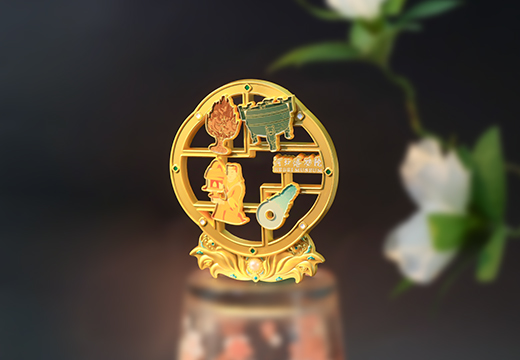 鏤空拆件金屬冰箱貼定制