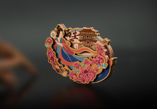 城市木質冰箱貼定制