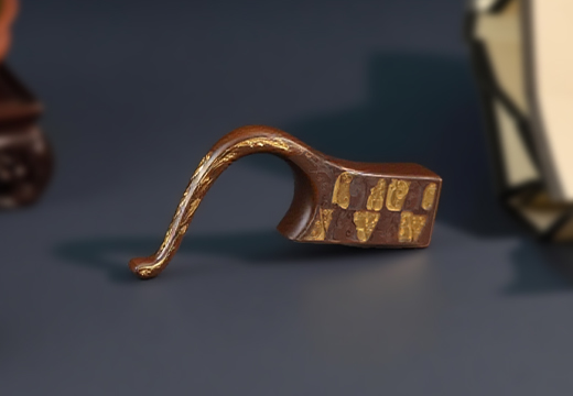 銅錯金銀承弓器冰箱貼定制