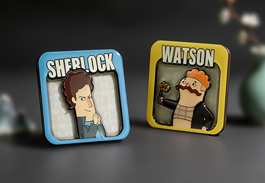 影視周邊木質冰箱貼定制