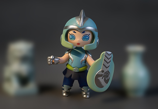 企業(yè)注塑公仔擺件定制